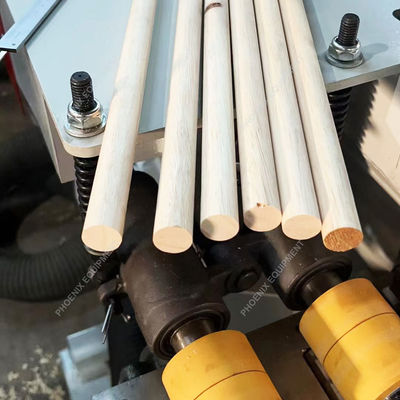 1.1kw Motor de alimentação Máquina de cima de vassoura de madeira para manuseio de vassoura de madeira pequena