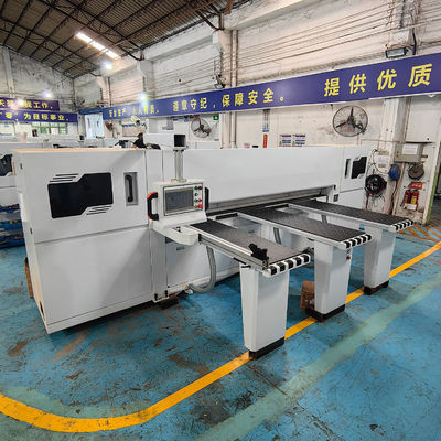 16.5kw Potência Computarizado CNC Automático Painel de madeira de corte Serra de viga para trabalhos de madeira