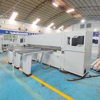 16.5kw Potência Computarizado CNC Automático Painel de madeira de corte Serra de viga para trabalhos de madeira