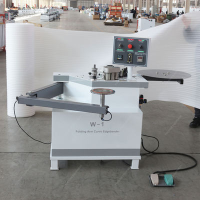 Métodos de trabalho Máquina de banda de borda totalmente automática para curvas de braço dobrável