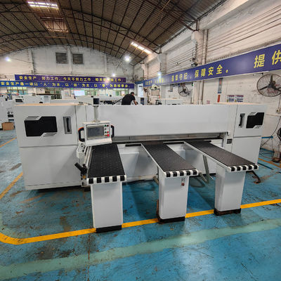 16.5kw Potência Computarizado CNC Automático Painel de madeira de corte Serra de viga para trabalhos de madeira