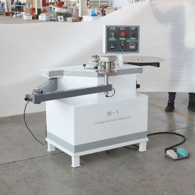 Métodos de trabalho Máquina de banda de borda totalmente automática para curvas de braço dobrável
