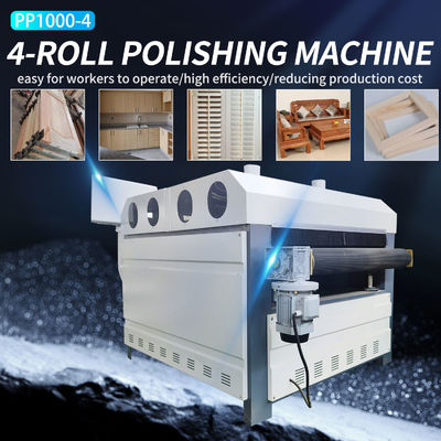 PP1000-4 Máquina automática de polir pisos de madeira com pressão de ar de trabalho de 0,6mpa