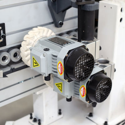 Máquina de bandagem de borda de moldagem macia de 5kW para pré-moagem de móveis de melamina e muito mais