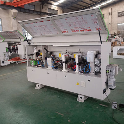 60 mm Min Largura da peça de trabalho Máquina de bandagem de borda de carpintaria para produção de compensador