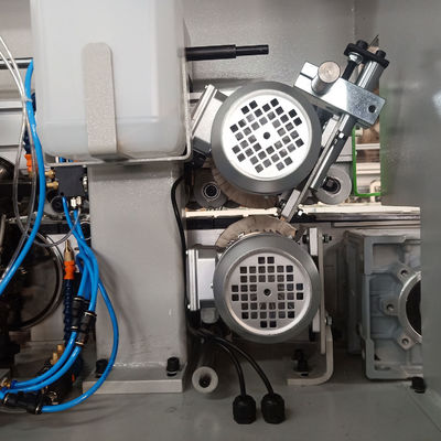 60 mm Min Largura da peça de trabalho Máquina de bandagem de borda de carpintaria para produção de compensador