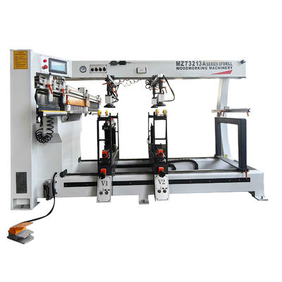 MZ73213A Máquina de perfuração de madeira horizontal de duas fileiras para armários de cozinha