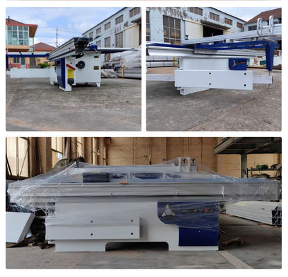Obter o trabalho feito com MJ6132 2800mm painel máquina de corte de madeira cortando compensado e MDF