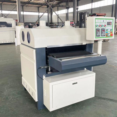5.5kW de potência 1000mm automático de madeira de cintura larga Borracha de madeira Sander máquina para piso