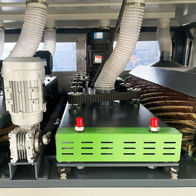 Máquina automática de escovagem de pernas de mesa e cadeira de 1600 kg para trabalhos de madeira