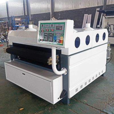 Máquina de desenho de arame de carpintaria totalmente automática para polir placas de metal de alumínio