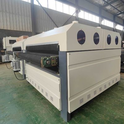 Máquina de polir escovas de fio totalmente automática para linha de fabricação de metais e contraplacados