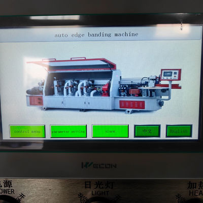 Máquina de banda de borda para porta de madeira PM265 Grande pressão industrial e de ar de 0,7 Mpa