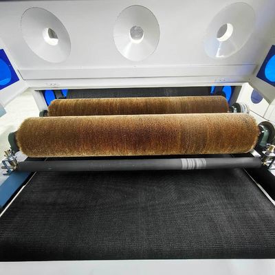 2100 KG Automática de trabalho da madeira piso de aço de fio de escova de arejar máquina de desenho de madeira