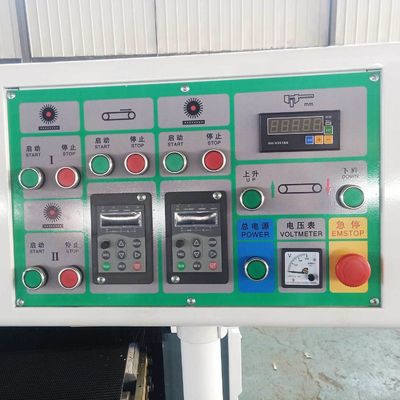2100 KG Automática de trabalho da madeira piso de aço de fio de escova de arejar máquina de desenho de madeira
