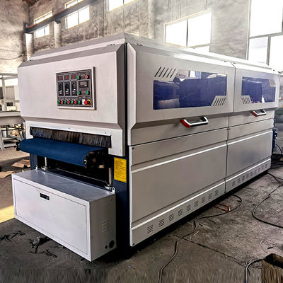 Máquinas de trabalho da madeira Máquina de lixação de faixa larga com velocidade de alimentação de 3-10 m/min