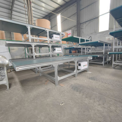 Máquinas de trabalho de madeira fácil de transportador de banda para linha de produção de móveis 400W Potência