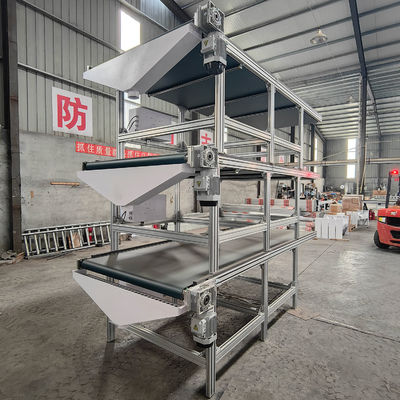 3200mm comprimento personalizado carregamento automático e descarregamento de transporte bancão de trabalho máquina CNC roteador