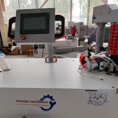 KN-700-3 Máquina de banda de borda todo-em-um com corte guiado por laser e aspirador de 150 mm