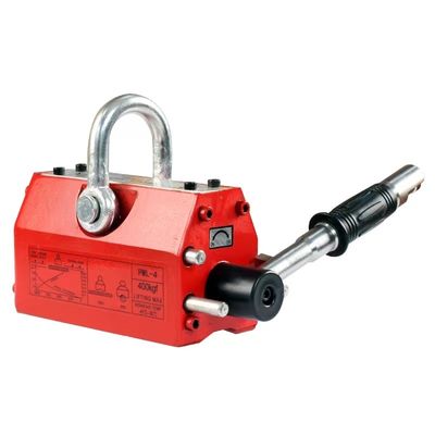 Equipamento de elevação magnética de tipo V instalado para peças metálicas