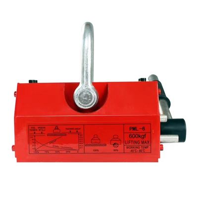 Equipamento de elevação magnética de tipo V instalado para peças metálicas
