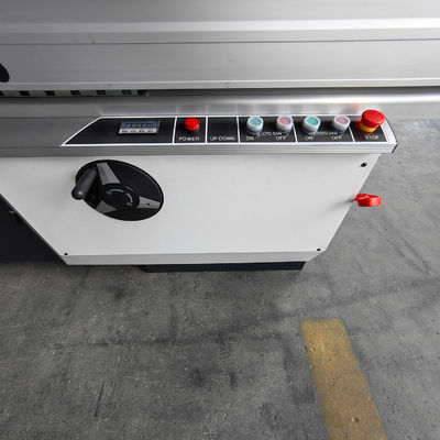 Máquina automática de corte de madeira horizontal multifunção de mesa deslizante MJ6132