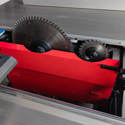 Máquina automática de corte de madeira horizontal multifunção de mesa deslizante MJ6132