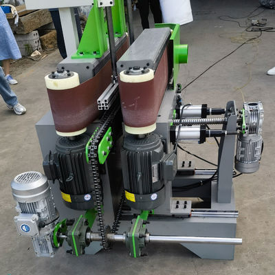 Fabricação de madeira P2S150 Mobiliário de madeira maciça Processamento de pranchas Máquina de lixação de dois lados