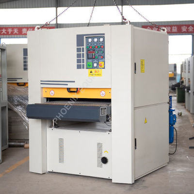 Máquina de lixar móveis de madeira maciça 41.37kW Potência e tamanho da cinta de areia 1320x2000mm