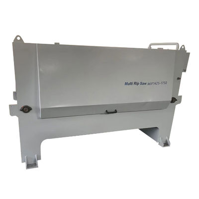 MJF142-1750 Serradora pesada para corte de tábuas de madeira para cortes múltiplos em estilo horizontal