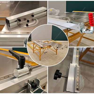 60mm Max. Alteza de corte PDMJ16 Mini Automático Plexão Push Panel Mesa Serra para painel