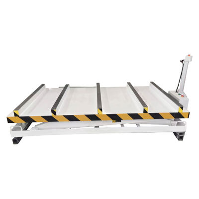 Plataforma de elevação hidráulica plana para a produção de móveis e placas de madeira 3 kW de potência