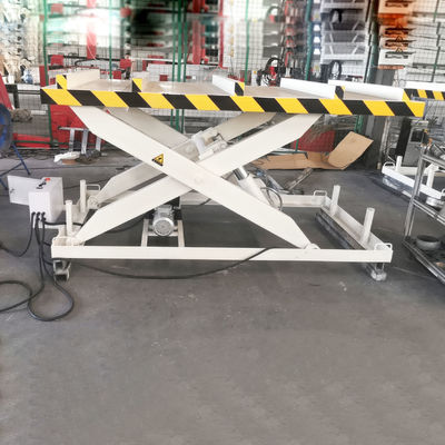 Elevador hidráulico automático de tesoura pesada PM-SJ49 para plataforma eléctrica de trabalho da madeira