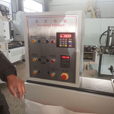 Máquina de serra automática de banda CNC para moinho de madeira