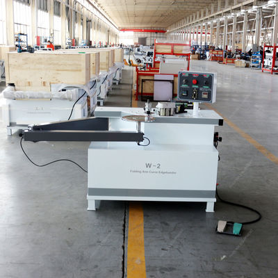 Armário de cozinha Mobiliário de madeira Bander de borda de mesa 220v braço dobrável máquina de banda de borda