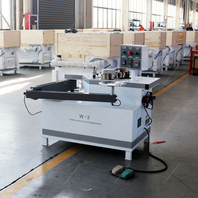 Máquina avançada de bandagem automática de borda Mdf Curva Máquina de bandagem automática