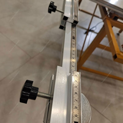 Máquina de corte de madeira contraplacada de mesa deslizante de alta precisão com PDMJ16 Mini Panel Saw Motor