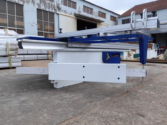 Máquina automática de corte de madeira de painel de mesa deslizante