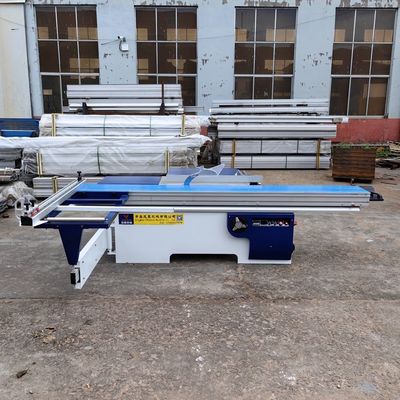 Máquina automática de corte de madeira de painel de mesa deslizante