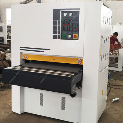 Máquina automática de lixação de faixa larga de calibração de madeira compensada R-R630 para empresa de publicidade