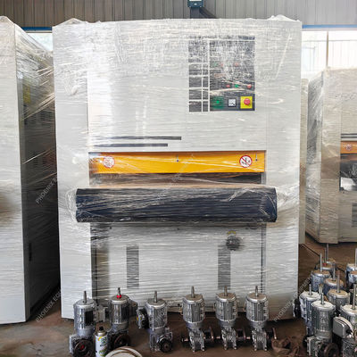 Máquina automática de lixação de faixa larga de calibração de madeira compensada R-R630 para empresa de publicidade