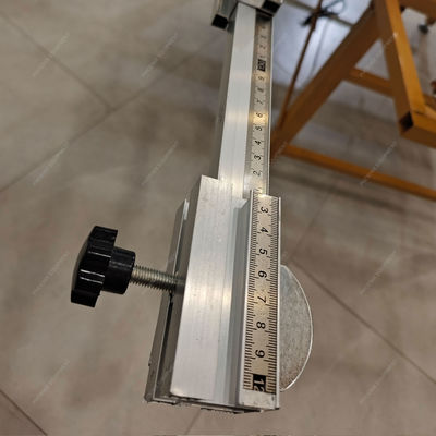 Máquina de serra circular de mesa deslizante portátil de 500 mm para corte de madeira de alta velocidade