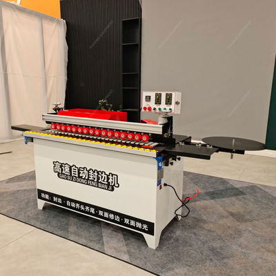 PD02 Máquina portátil de bandagem automática de borda para melamina PVC Mini Woodworking