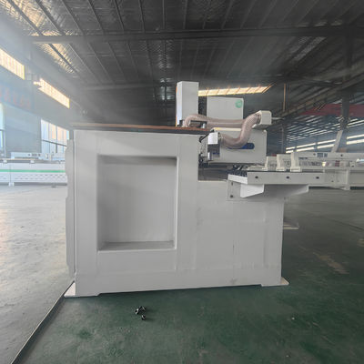 Máquina de perfuração de buracos de portas de madeira Máquina de fenda de fechadura CNC totalmente automática Máquina de morte de fechadura