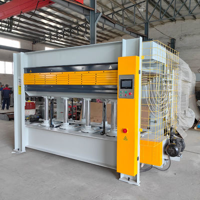 Máquina de prensagem a quente PH160 5 camadas para painel automático de pele de porta de madeira contraplacado de melamina MDF