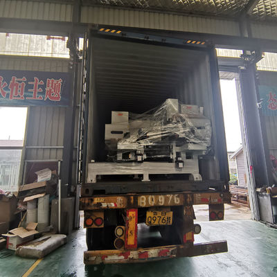 0.6Mpa Servo motor de pressão de ar Dupla cabeça CNC máquina de abertura de buracos de fechamento para carpintaria