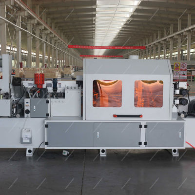 4500*1100*1640mm F350 Oblique Straight Automatic Edge Banding Machine 45 graus de borda banda máquina 8mm