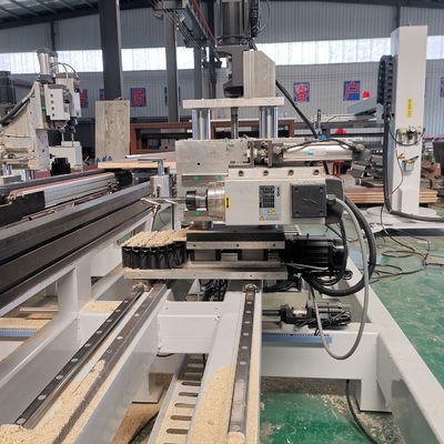 Máquina de perfurar portas CNC de alta potência para fabricação de portas horizontais