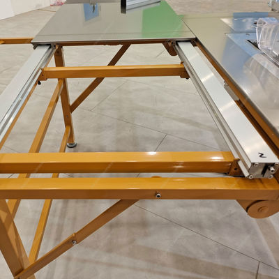 Segadeira de painel vertical dobrável pequeno PDMJ16 de corte de madeira com lâmina de serra principal de 3kw