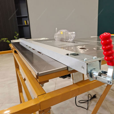 Segadeira de painel vertical dobrável pequeno PDMJ16 de corte de madeira com lâmina de serra principal de 3kw
